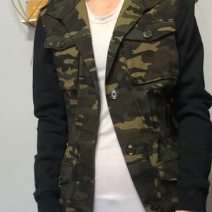 Camo cargo jacket from Pacsun